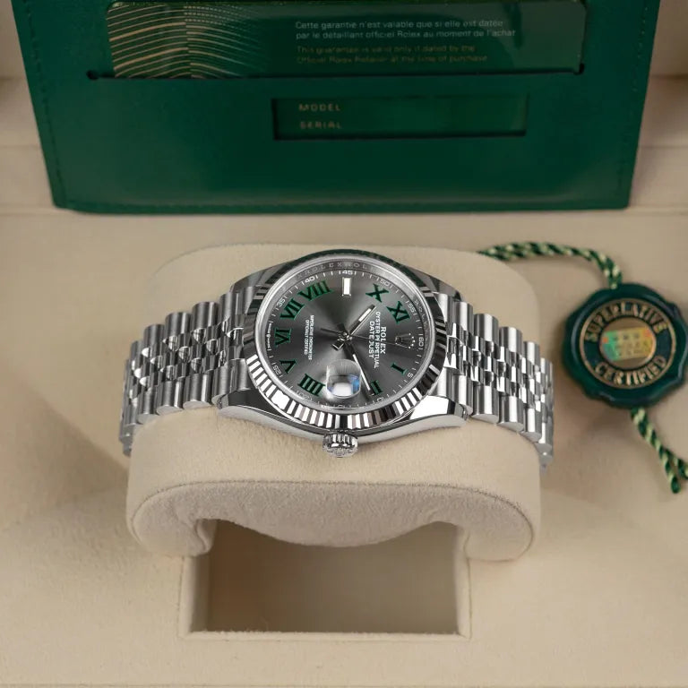 RLX Datejust  ‘Wimbledon’ Dial Jubilee