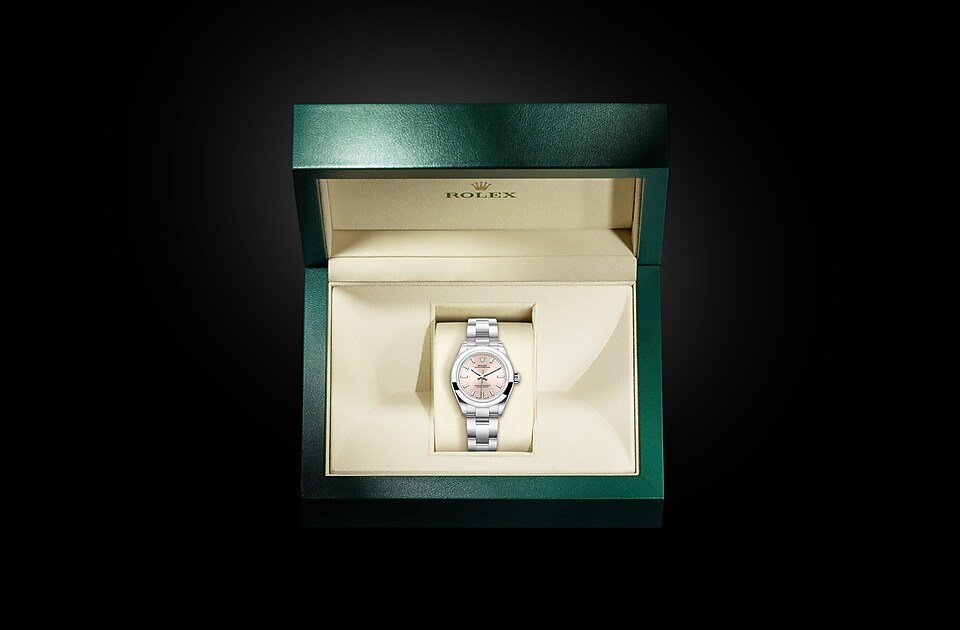 RLX oyster perpetual rose 28mm